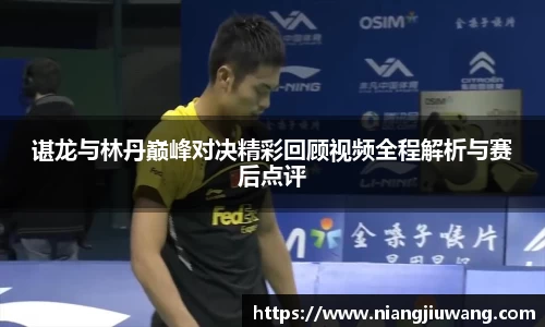 谌龙与林丹巅峰对决精彩回顾视频全程解析与赛后点评